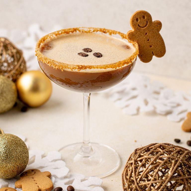 Gingerbread Espresso Martini