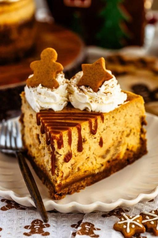 Gingerbread Spice Cheesecake