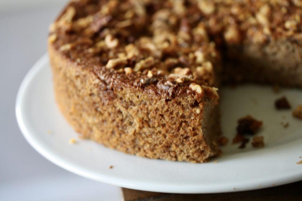 Gluten Free Banana Walnut Cake