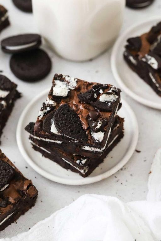 Gluten Free Oreo Brownies