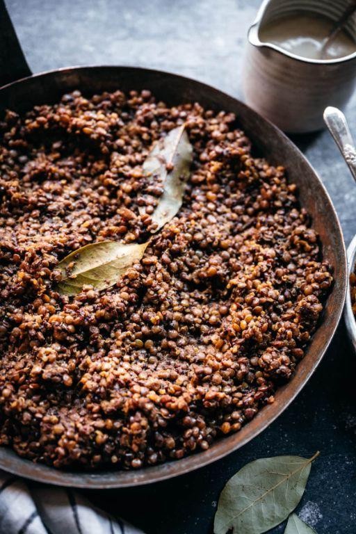 Gluten-Free Mujadara with Quinoa