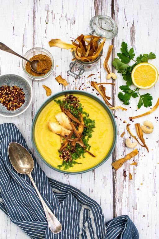 Golden Turmeric and Parsnip Soup