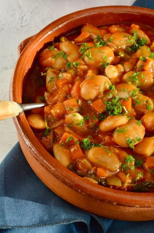 Greek Butter Beans in Tomato Sauce