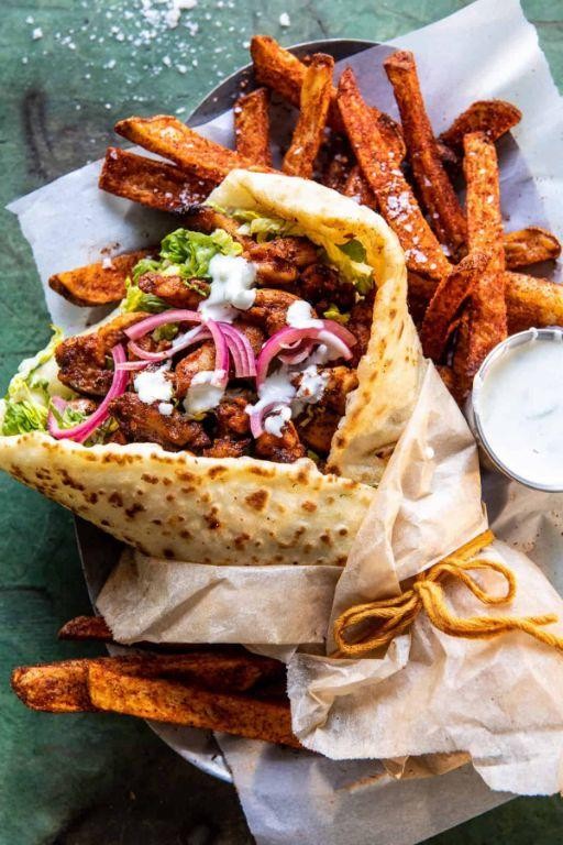 Greek Gyro Panini with Tzatziki Sauce