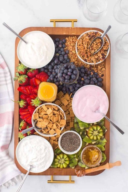 Greek Yogurt Breakfast Parfait Bar