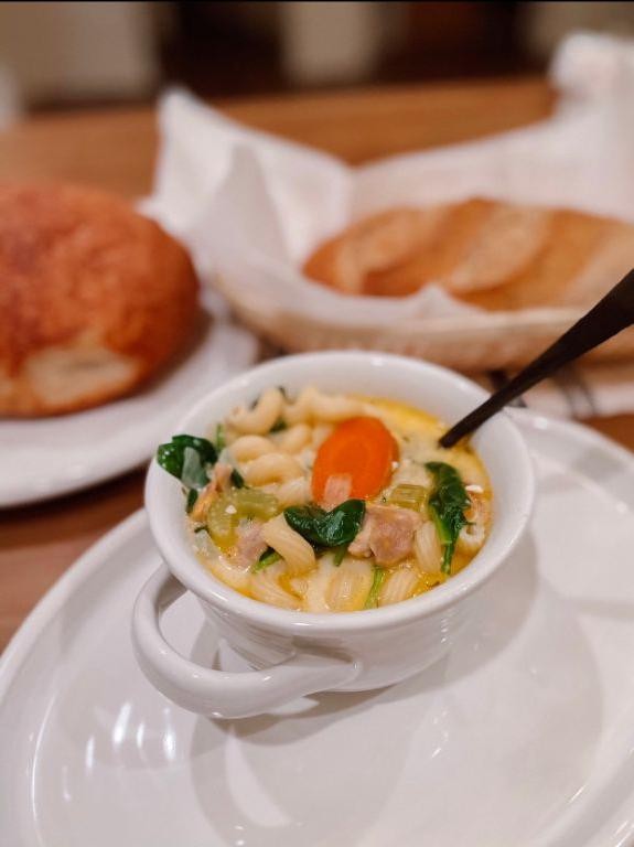 Greek Yogurt Chicken Noodle Soup