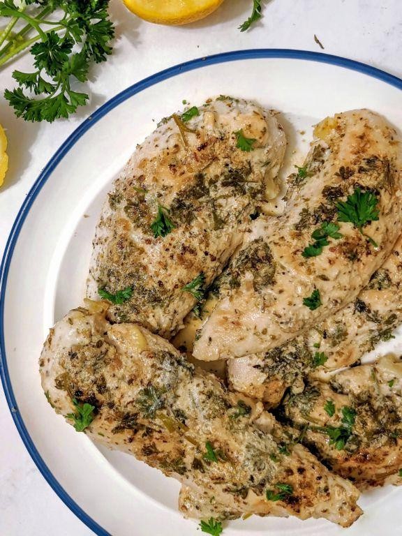 Greek Yogurt Marinated Baked Chicken Tenders