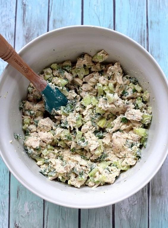 Greek Yogurt Rotisserie Chicken Salad