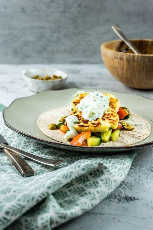 Greek-Style Halloumi Spedini