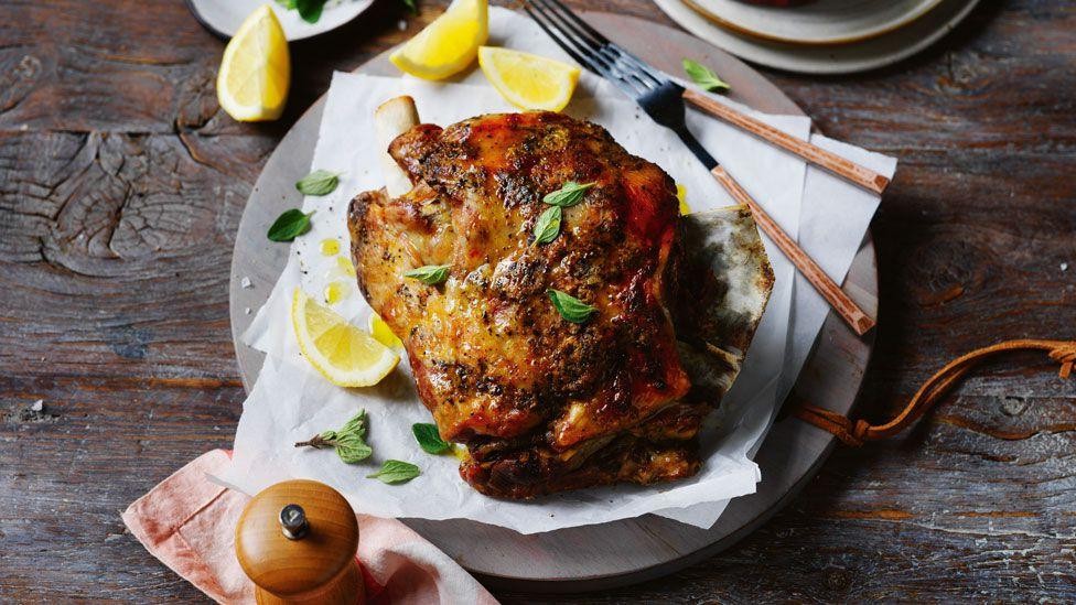 Greek-Style Lemon and Oregano Lamb Shoulder