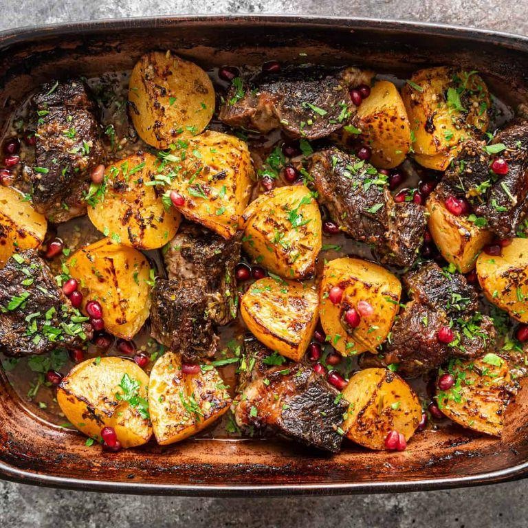Greek-Style Oregano and Lemon Beef Mix