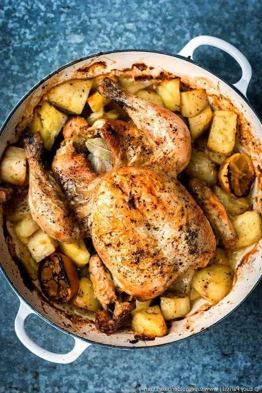 Greek-Style Slow Cooker Whole Chicken