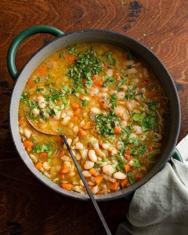 Green Bean and Potato Sacred Heart Diet Soup