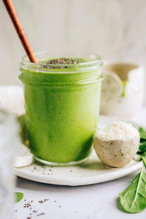Green Spinach Protein Shake