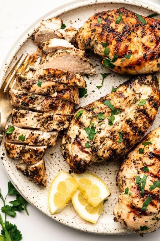 Grilled Bariatric Chicken with Herb Marinade