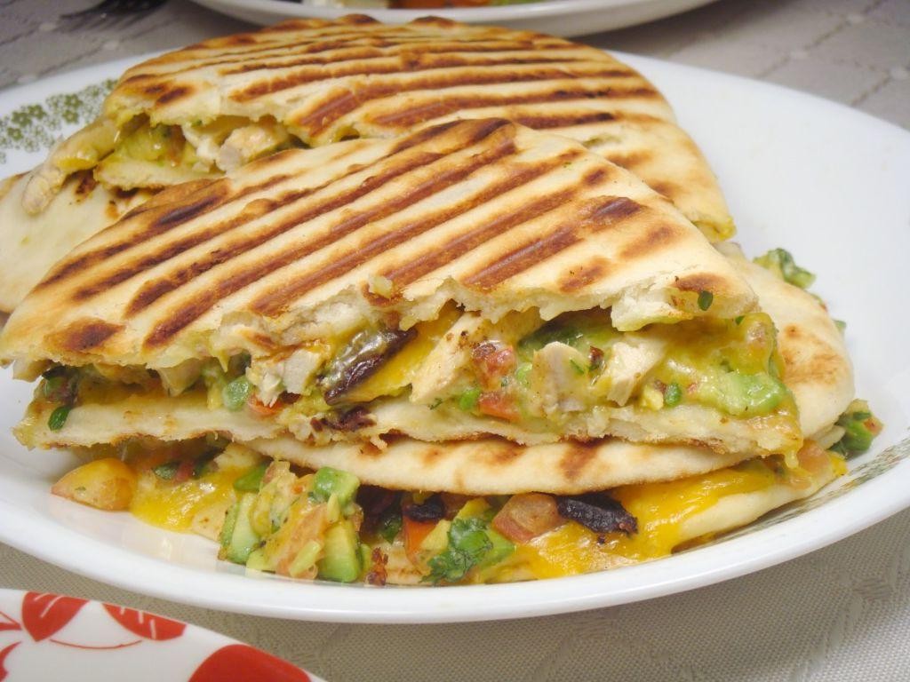 Grilled Chicken and Avocado Panini