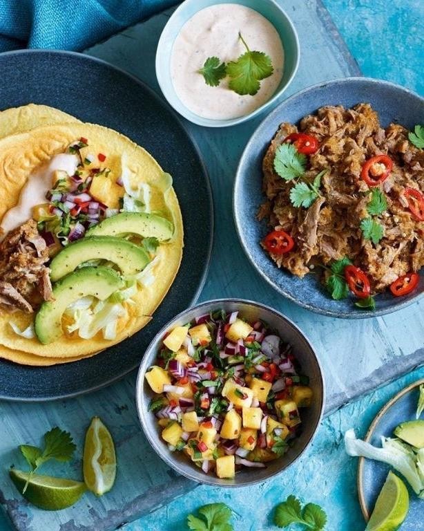 Grilled Duck Tacos with Pineapple Salsa