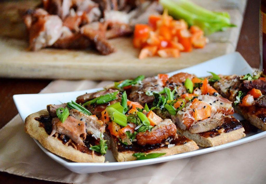 Grilled Duck with Hoisin and Scallions
