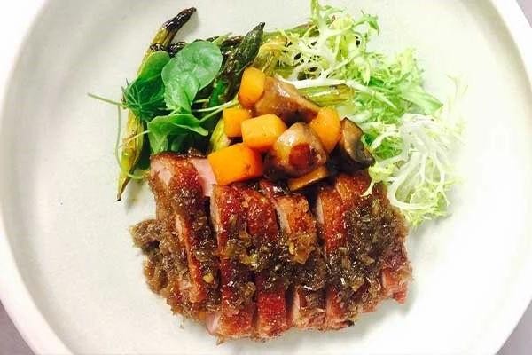 Grilled Duck with Lemongrass and Chili