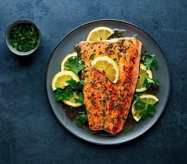 Grilled Trout with Citrus Herb Marinade