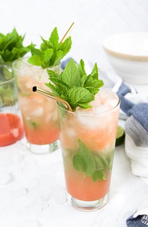 Guava Mojito Cocktail