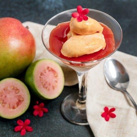 Guava and Mango Sorbet