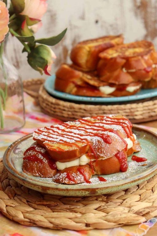 Guava-Stuffed French Toast
