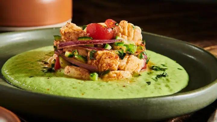 Hake Ceviche with Lime and Chili