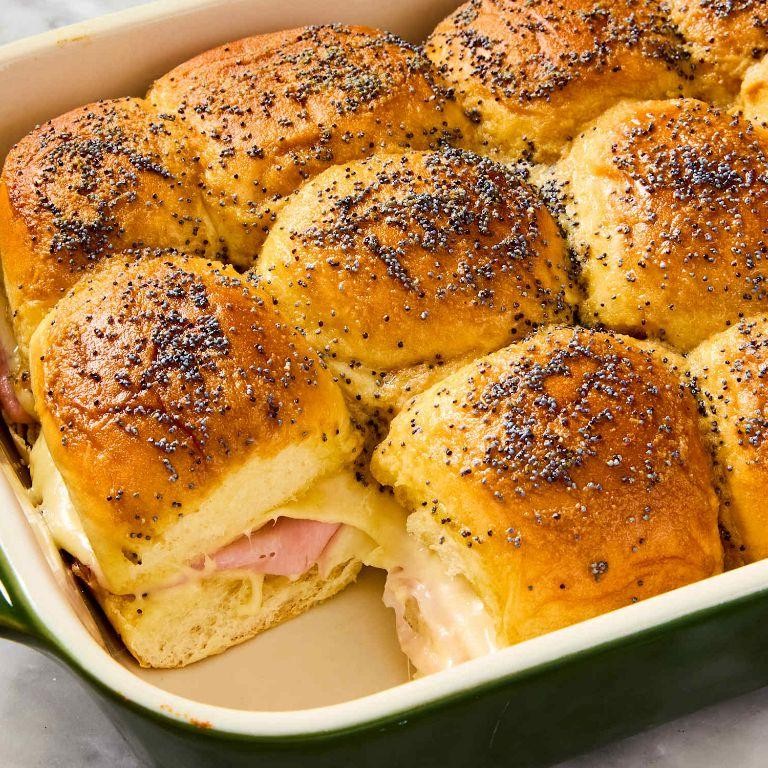 Ham and Swiss Sliders