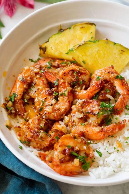 Hawaiian Electric Garlic Butter Shrimp