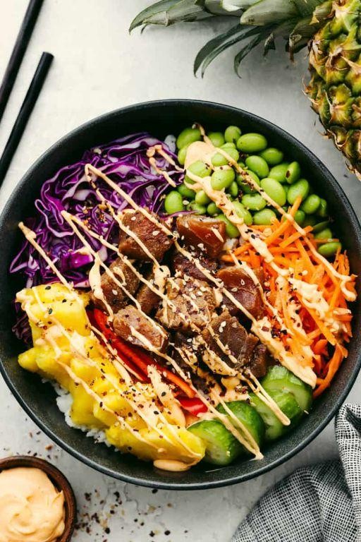 Hawaiian Electric Poke Bowl