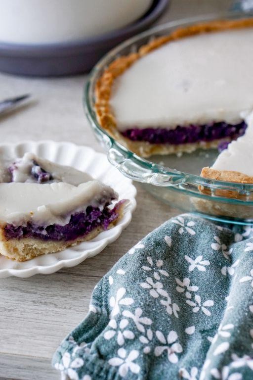 Hawaiian Electric Sweet Potato Haupia Pie