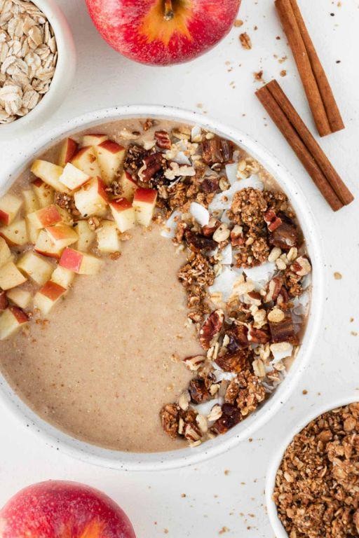 Healthy Apple Smoothie Bowl