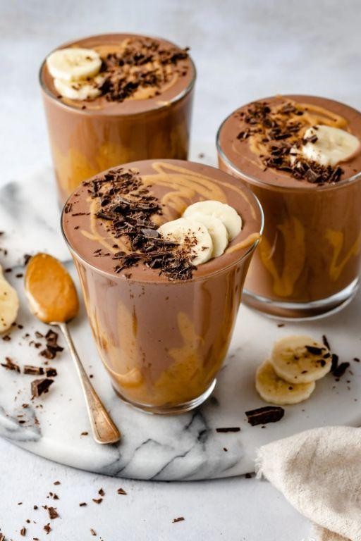 Healthy Chocolate Banana Smoothie