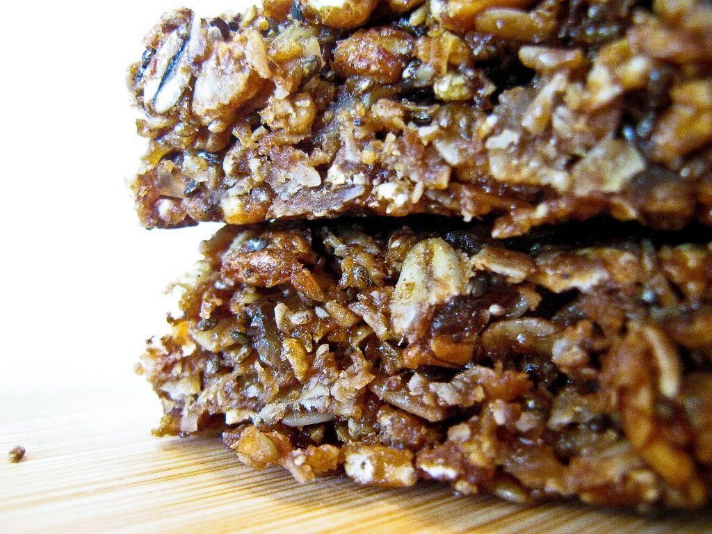 Healthy Molasses Granola Bars