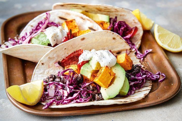 Healthy Red Cabbage Tacos