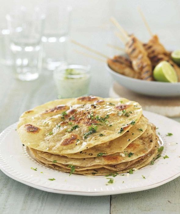 Herb and Garlic Roti