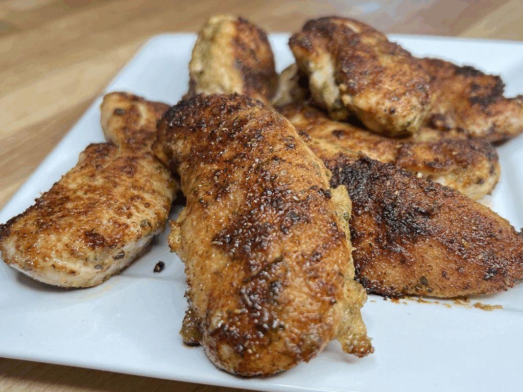 Herb-Crusted Keto Chicken Tenderloins