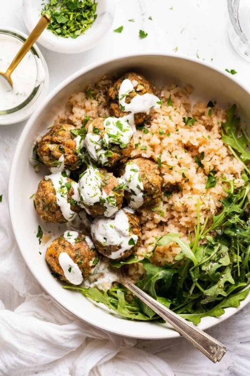 Herb-Infused Turkey Satin Balls