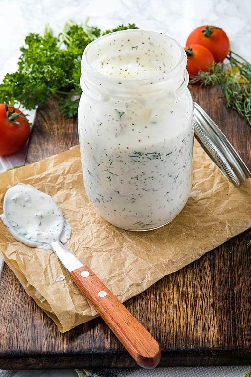 Herbed Buttermilk Caesar Dressing