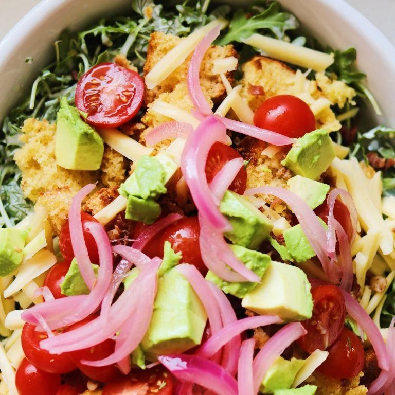 Herbed Buttermilk Cornbread Salad