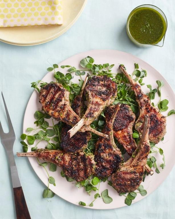 Herbed Grilled Lamb Chops