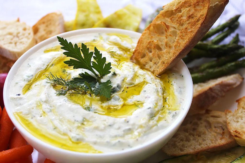 Herbed Ricotta and Lemon Zest Dip