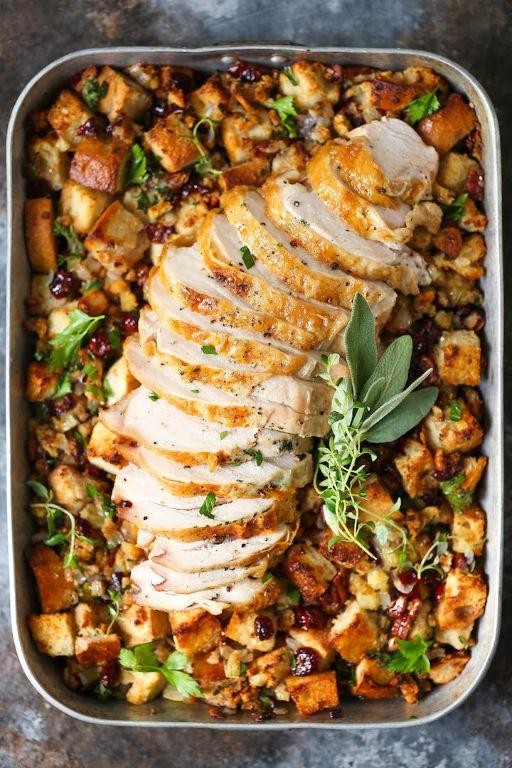 Herbed Turkey and Cranberry Spedini
