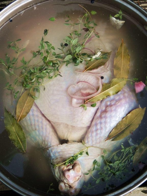 Herbed White Wine Turkey Brine