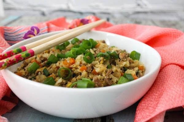 Hibachi-Style Fried Cauliflower