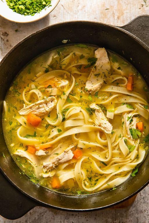 Homemade Chicken Noodle Soup