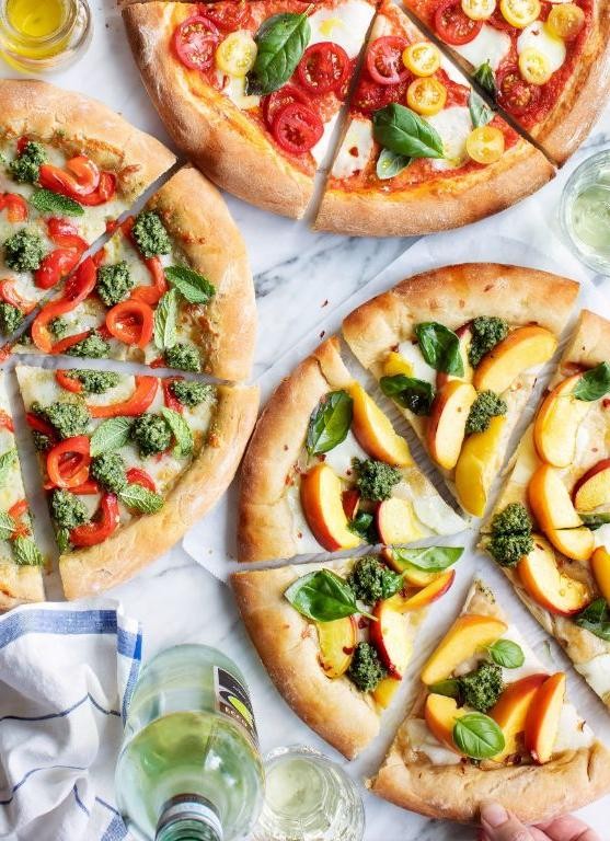 Homemade Pizza with Custom Toppings