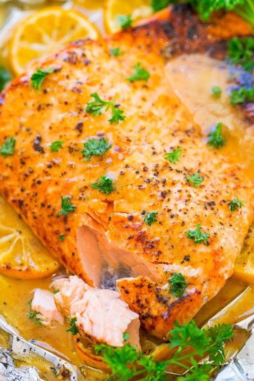 Honey Dijon Glazed Salmon