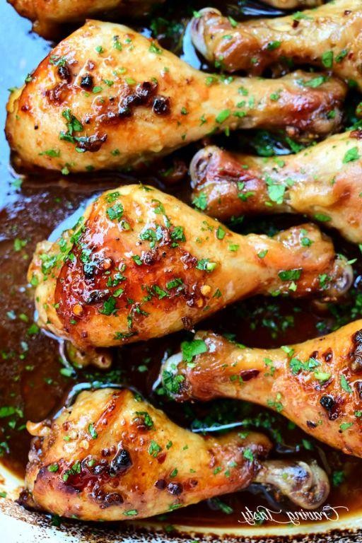 Honey Garlic Saucy Chicken Drumsticks